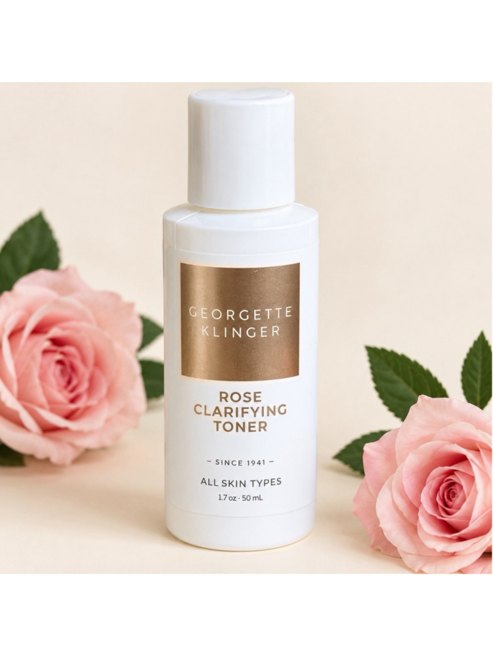 Georgette Klinger - Rose Clarifying Facial Toner, 1.7oz, NEW/SEALED